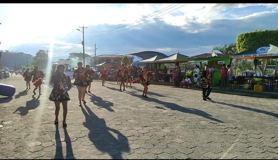 PARTICIPACIÓN DEL GRUPO DE DANZA EN ANIVERSARIO DE PARROQUIALIZACIÓN DE LA 10 DE AGOSTO PROVINCIA DE PASTAZA