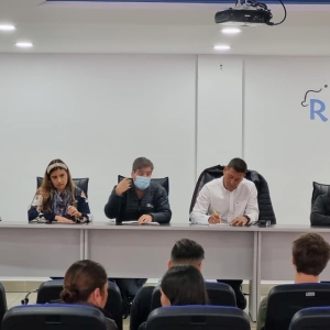 REUNIÓN CON VOCALES DEL GAD RÍO NEGRO, PRESIDENTE Y REPRESENTANTES DE LAS COMUNIDADES, TENENCIA POLÍTICA, ECUAGUESA, CRSIFE Y MÁS ACTORES DE LA PARROQUIA 