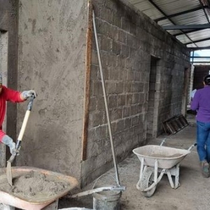 AVANCE DE LA CONSTRUCCIÓN DEL CENTRO DE SALUD TIPO A 